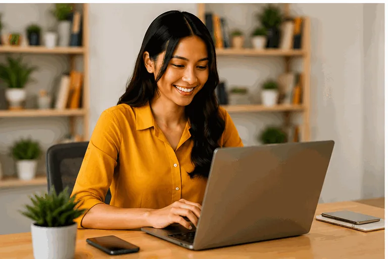 Filipino remote professional placed by WELLVara