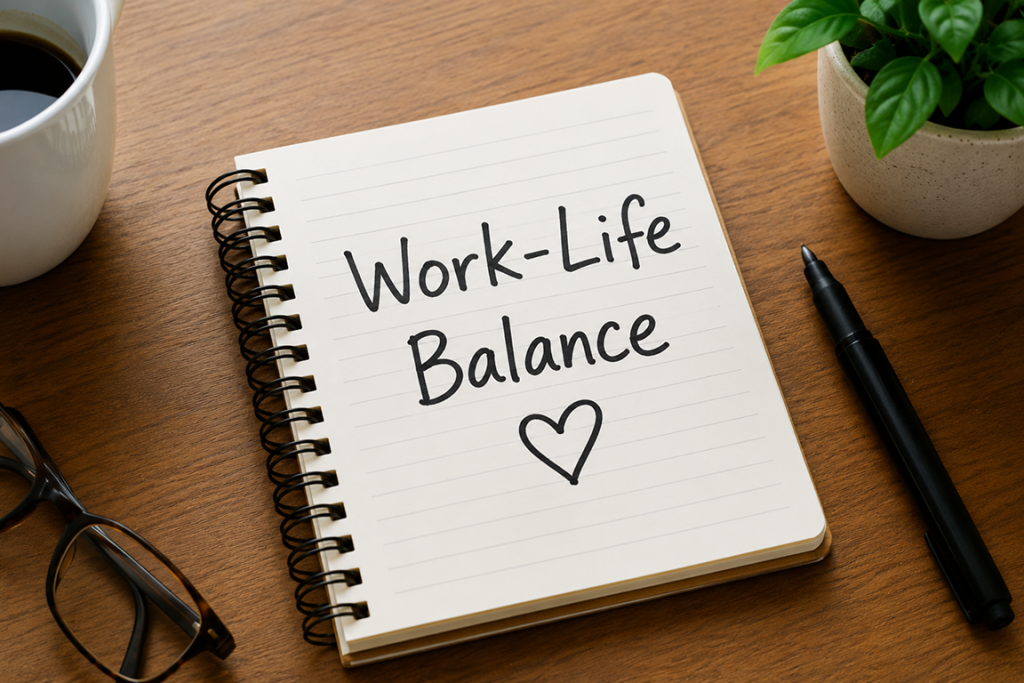 Filipino remote professional balancing work from home with personal and family life